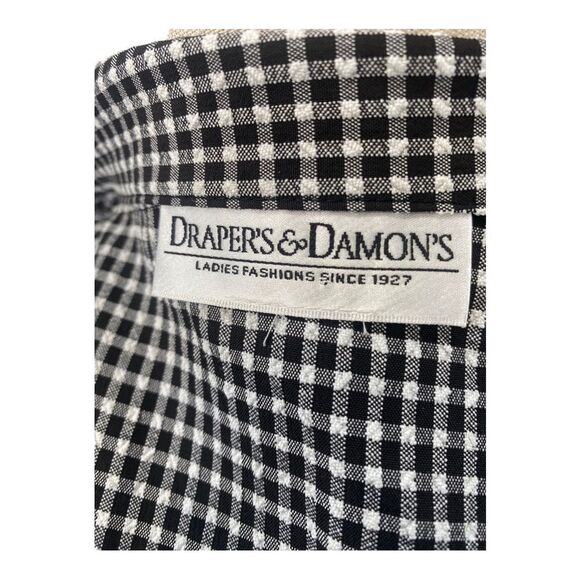 Vintage Check Jacket Drapers And Damons Swiss Dot Seersucker Lightweight XXL - Picture 5 of 6